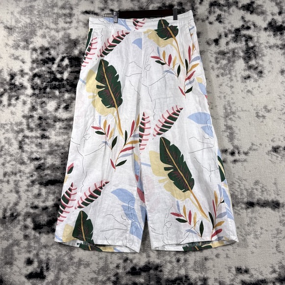 Cynthia Rowley Pants - Cynthia Rowley Pants Womens Size Extra Large Wide Leg Woven Linen Hippie